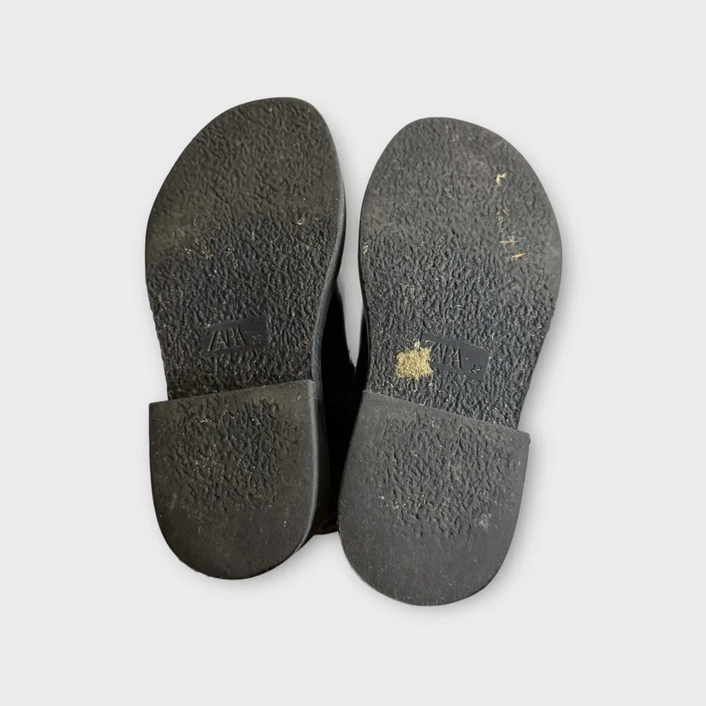 Zara Black Chelsea Boots